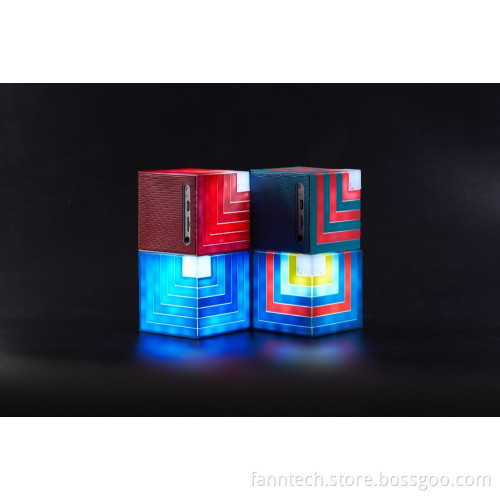 bluetooth mini speaker with illuminating LED